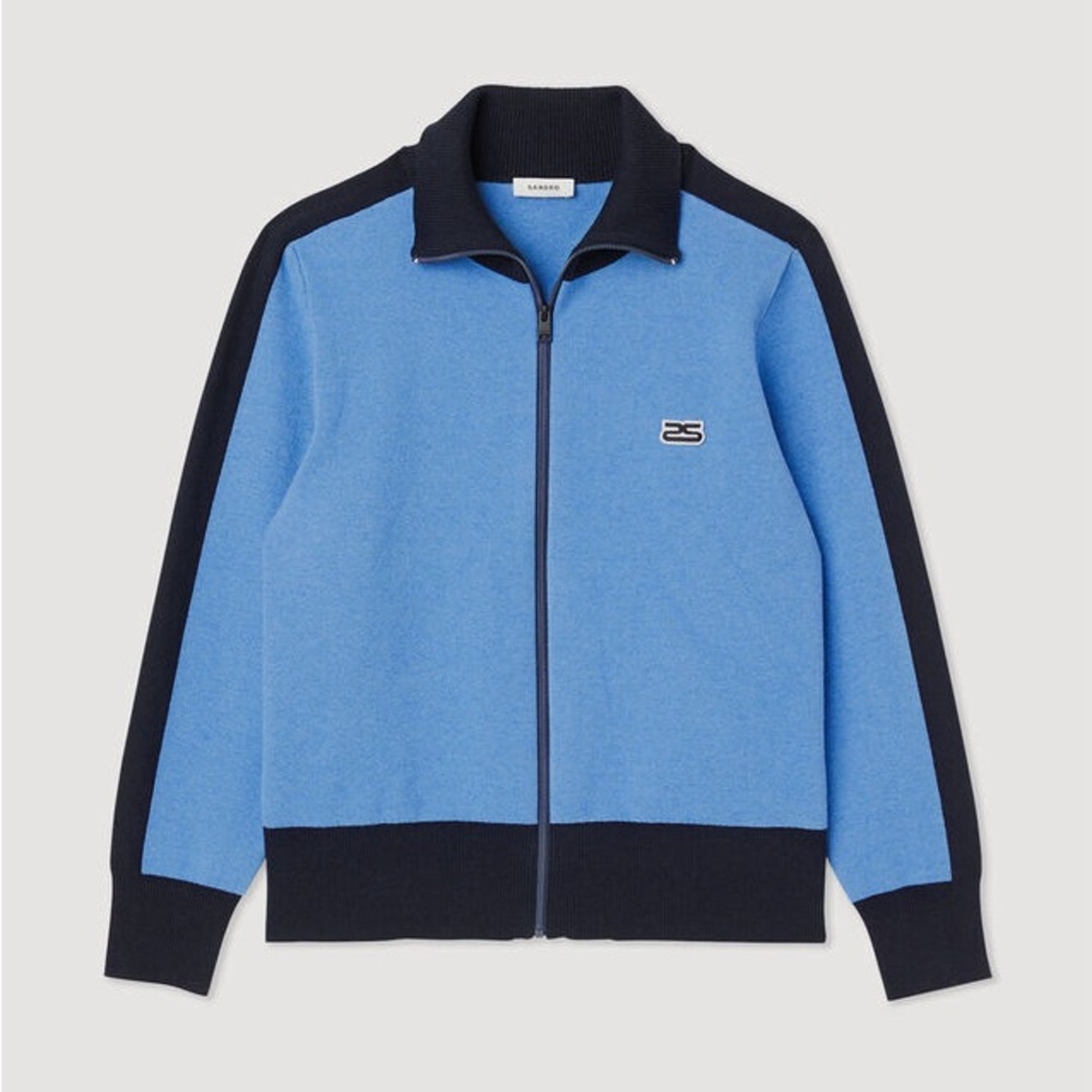SANDRO MENS TRACK CARDIGAN!! Gorgeous!!